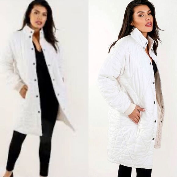 💯 MARRAKECH Aurora Sateen Quilted Parka - Picture 1 of 10